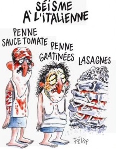 Sátira de mal gosto do jornal francês Charlie Hebdo